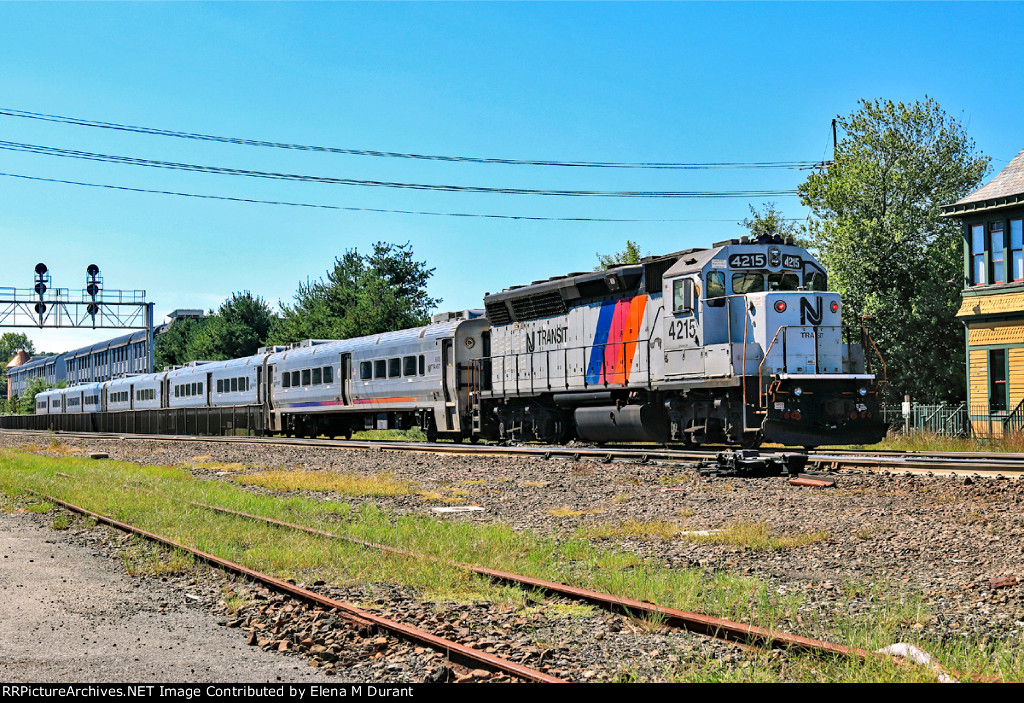 NJT 4215 on train 1266